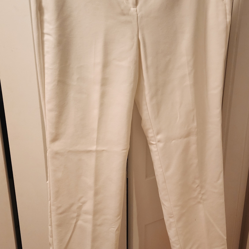 Apt. 9 Women's White Straight Leg Pants